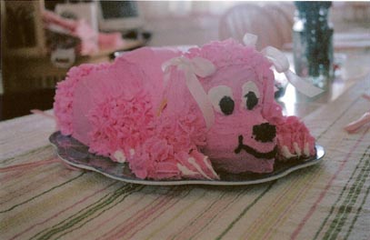 Pink Birthday Cake on Pink Poodle In Paris Cake   My Sister S Blog